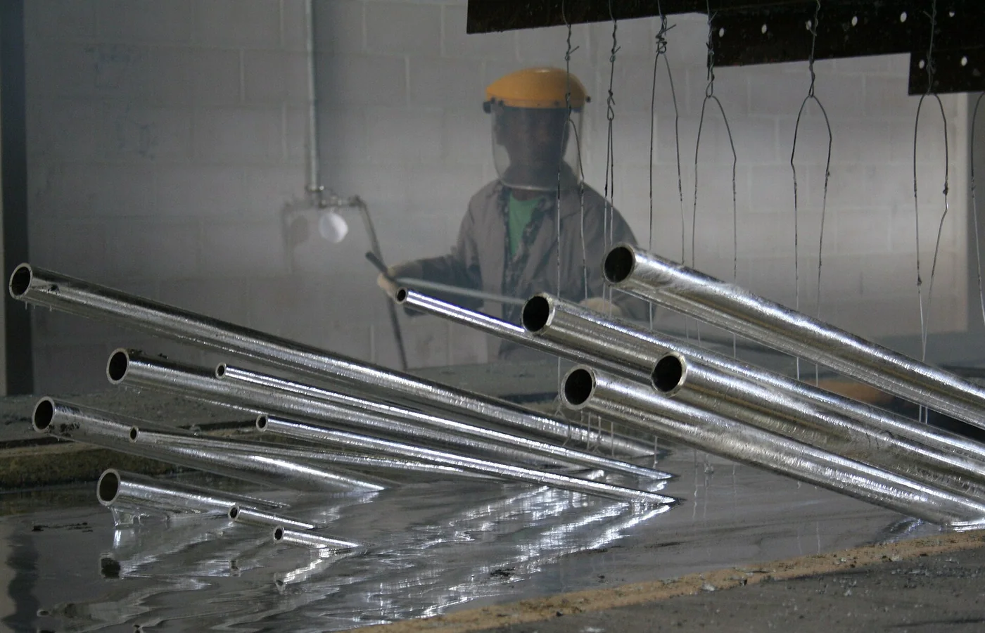 Plating and surface finishing line reference photograph