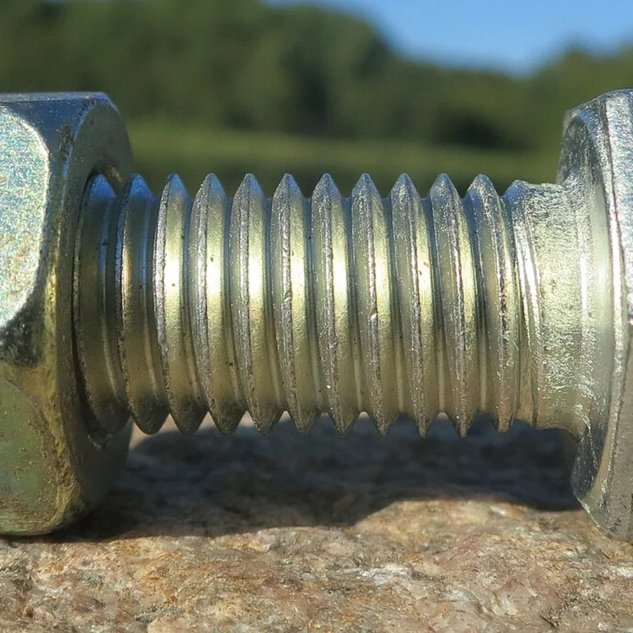 Stainless steel hex bolt M6 to M20